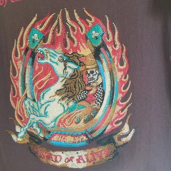 Ed Hardy Christian Audigier. Rare Vintage collectible t-shirt . With cry… - Picture 2 of 11